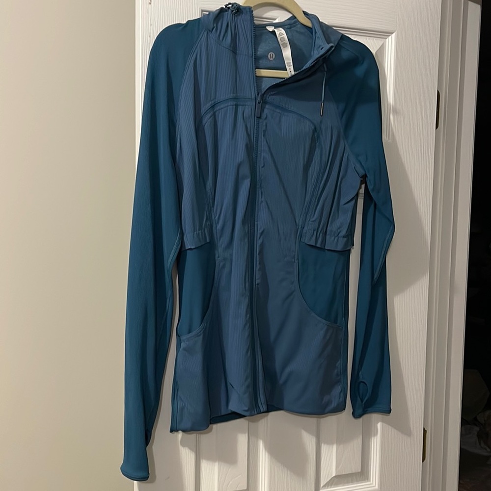 Lululemon blue zip up